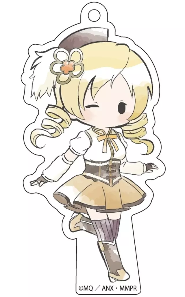 巴マミ 「劇場版 魔法少女まどか☆マギカ[新編]叛逆の物語 ぷちふわぬいぐるみ レトロちっくアクリル」