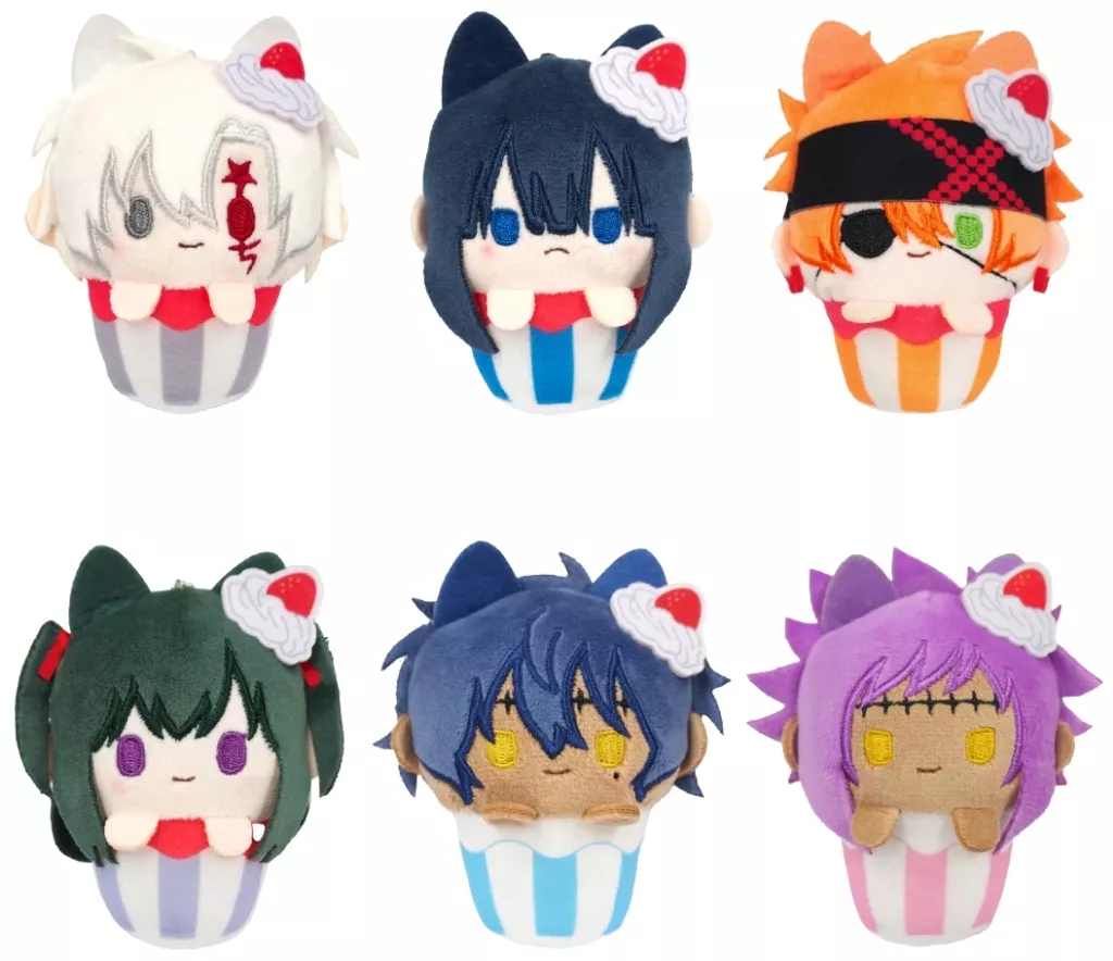 全6種セット 「D.Gray-man カップケーキたぴぬい」
