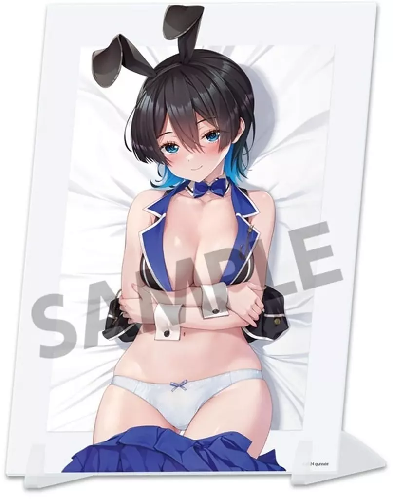 美羽香(A) 描き下ろしビジュアルアクリルプレート 「バニーガーデン」