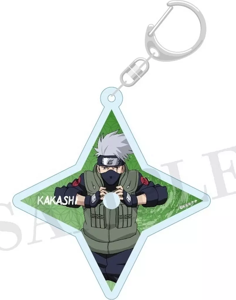 D.はたけカカシ 手裏剣型アクリル 「NARUTO-ナルト- 疾風伝」