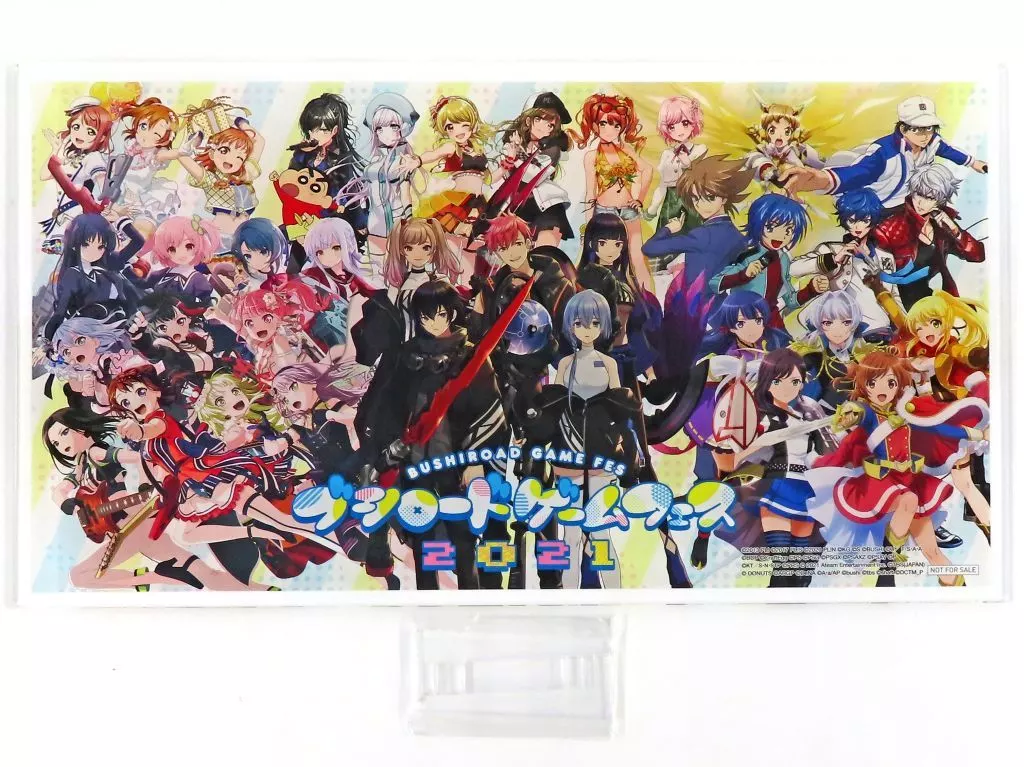 集合(イベントキービジュアル) アクリルスタンド 「ブシロードゲームフェス2021」 お買い物大抽選会B賞景品_image