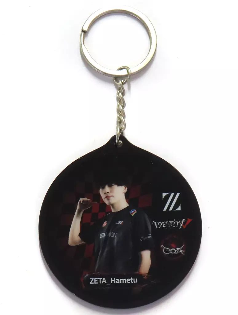 Hametu(ZETA DIVISION) 進出チーム選手写真 限定ペンダント 「Call of the Abyss VII ワールド決勝戦」 観戦スポット×ASH WINDER Esports ARENA ペンダントくじ景品