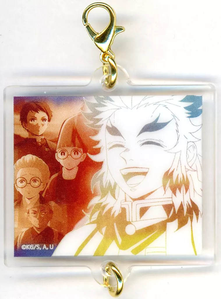 煉獄杏寿郎(デザイン91) 「アニメ 鬼滅の刃 柱展 -そして無限城へ- 柱百景～絆アクリルチャーム15～ 煉獄杏寿郎」