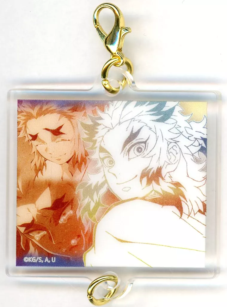 煉獄杏寿郎(デザイン97) 「アニメ 鬼滅の刃 柱展 -そして無限城へ- 柱百景～絆アクリルチャーム15～ 煉獄杏寿郎」