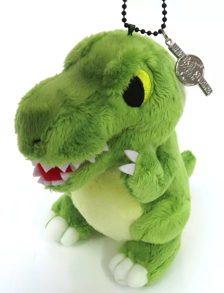 ティラノサウルス ぬいぐるみキーチェーン(メタルチャーム付き) 「ジュラシック・ワールド」 ユニバーサル・スタジオ・ジャパン限定