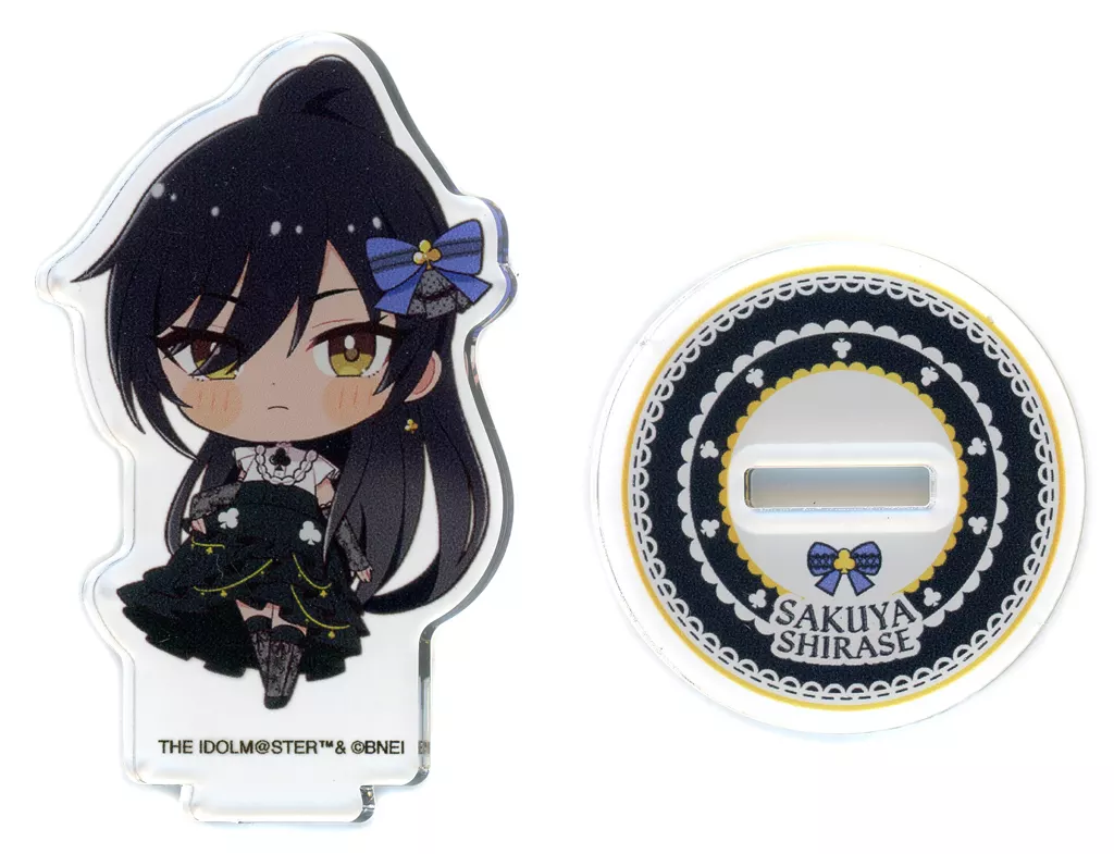 白瀬咲耶 「アイドルマスター シャイニーカラーズ ビックカメラグループグッズフェア ロイヤルトランプコーディネート ランダムミニキャラアクリルスタンドA」