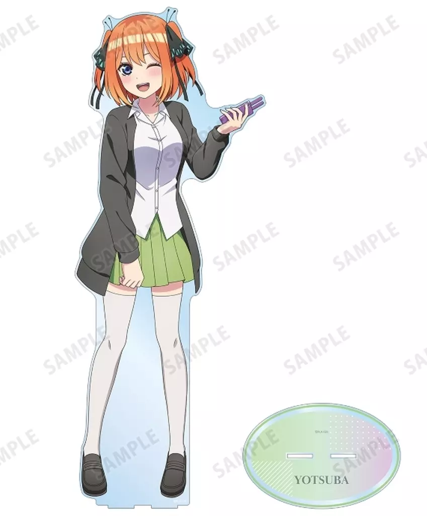アクリルスタンド・アクリルパネル　中野四葉 描き下ろし 衣装交換ver. 第2弾 超特大アクリルスタンド 「五等分の花嫁∽」