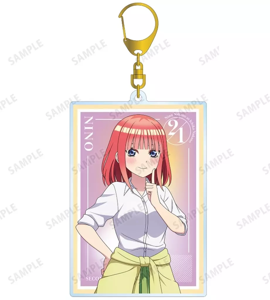 中野二乃 描き下ろし 衣装交換ver. 第2弾 BIGアクリル 「五等分の花嫁∽」