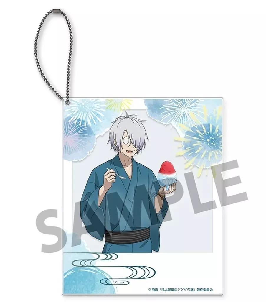 鬼太郎の父 お祭り ver. 描き下ろしポラロイド風アクリル 「映画 鬼太郎誕生 ゲゲゲの謎」