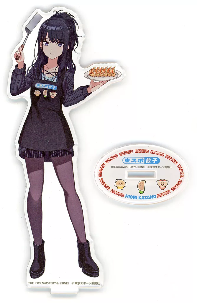 [単品] 風野灯織 アクリルスタンド 「アイドルマスター シャイニーカラーズ×東スポ餃子 公式コラボ冷凍餃子3袋＆アクリルスタンド(東スポキムチ餃子×風野灯織) アソビストア限定版」 同梱特典