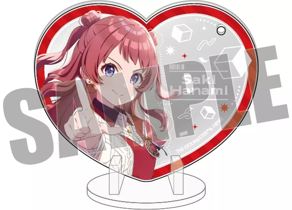 花海咲季 ぴくりあアクキー＆スタンド 「学園アイドルマスター」