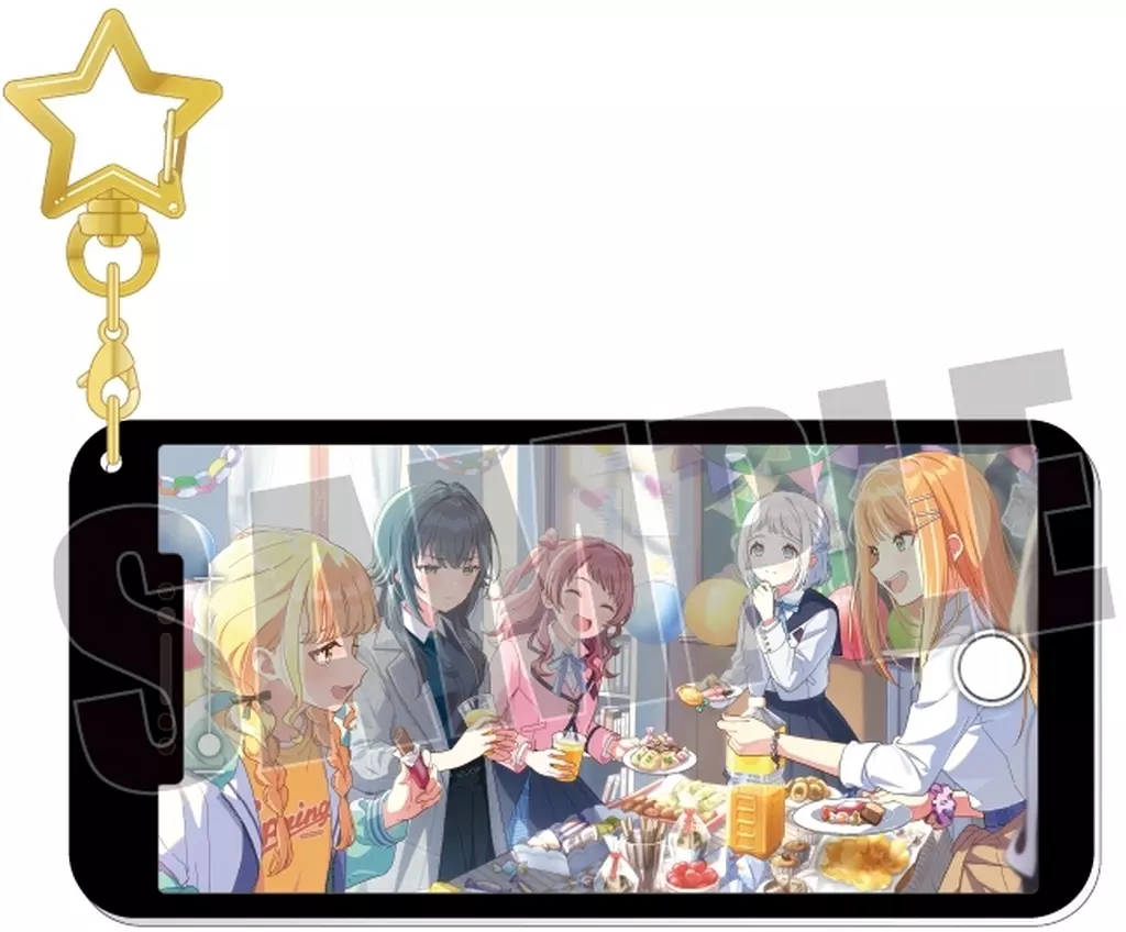 4.第2回教室パーティー! ベストショットキーホルダー 「学園アイドルマスター」