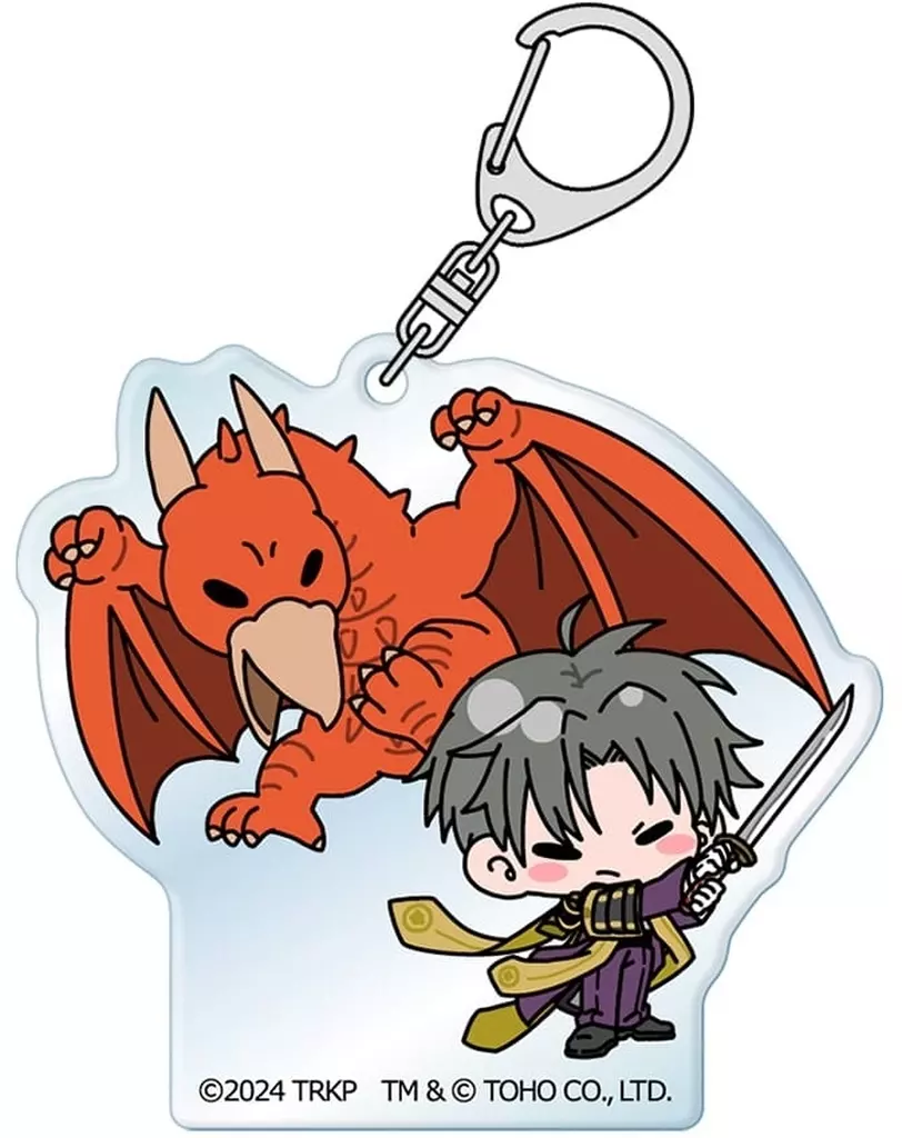 へし切長谷部＆ラドン アクリル 「刀剣乱舞 廻 -虚伝 燃ゆる本能寺- ゴジラコラボ」