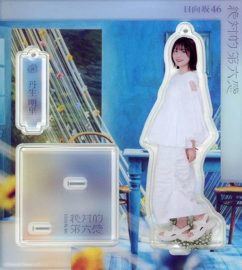 丹生明里(日向坂46) アクリルスタンド(絶対的第六感 ジャケット写真衣装) 「絶対的第六感」 オフィシャルグッズ