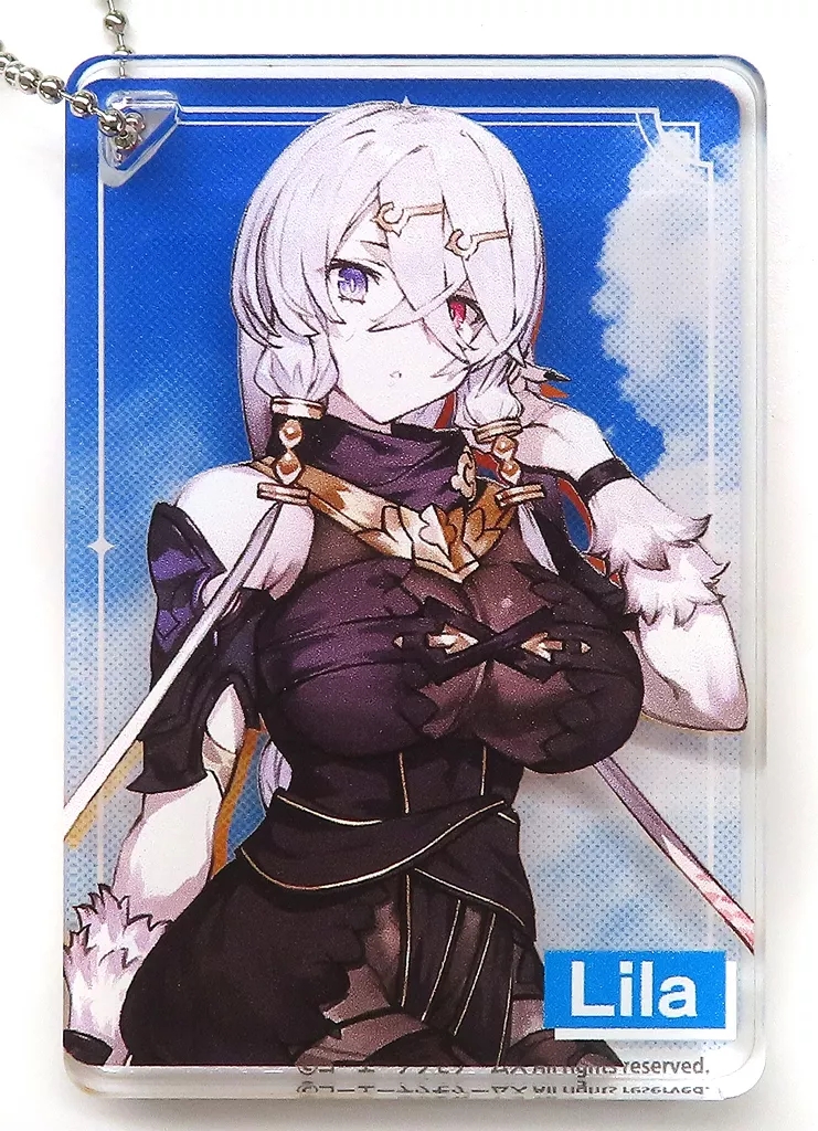 リラ・ディザイアス 「ライザのアトリエ3 ～終わりの錬金術士と秘密の鍵～ ランダムドミノ風キーチェーン」