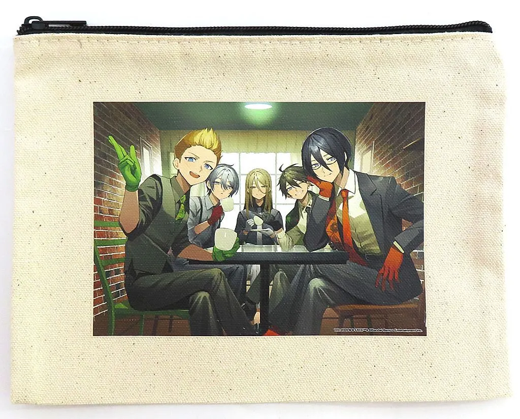 集合 公式フラットポーチ 「アイドルマスター SideM×さくしゃ2 コラボイラスト 第2弾」