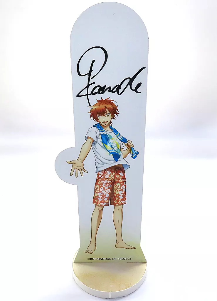 雑貨　天宮奏 直筆サイン入りキャラクターパネル 「ドリフェス!R キャラポップストア」 ミニアトラクションキャラクターパネルプレゼントキャンペーン当選品