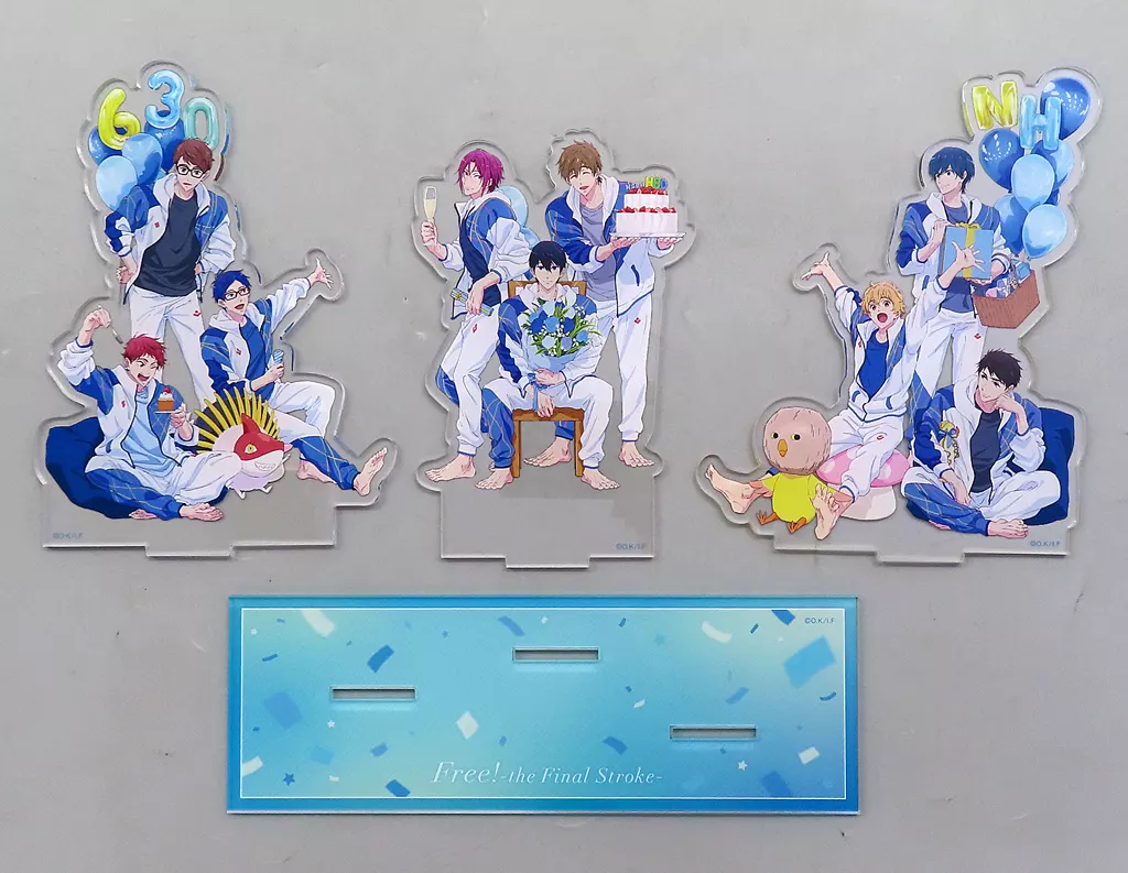 Free!FS ジオラマアクリルスタンド【Celebration】 Free! FS ジオラマアクリルスタンド Celebration - メルカリ