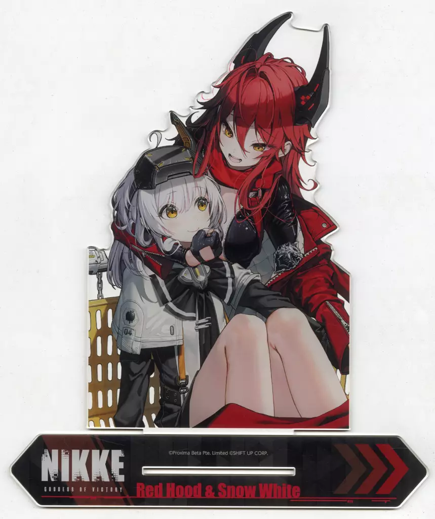 レッドフード＆スノーホワイト アクリルスタンド 「週刊ファミ通 勝利の女神：NIKKE 2周年特集号」 同梱特典_image
