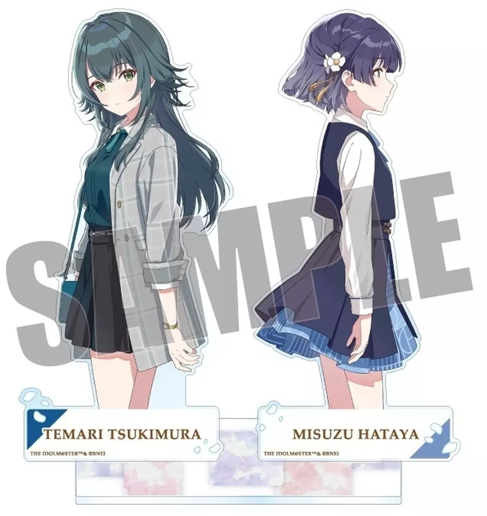 月村手毬＆秦谷美鈴 ペアアクリルスタンドVol.1 「学園アイドルマスター」
