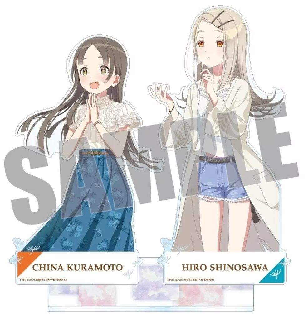 倉本千奈＆篠澤広 ペアアクリルスタンドVol.1 「学園アイドルマスター」