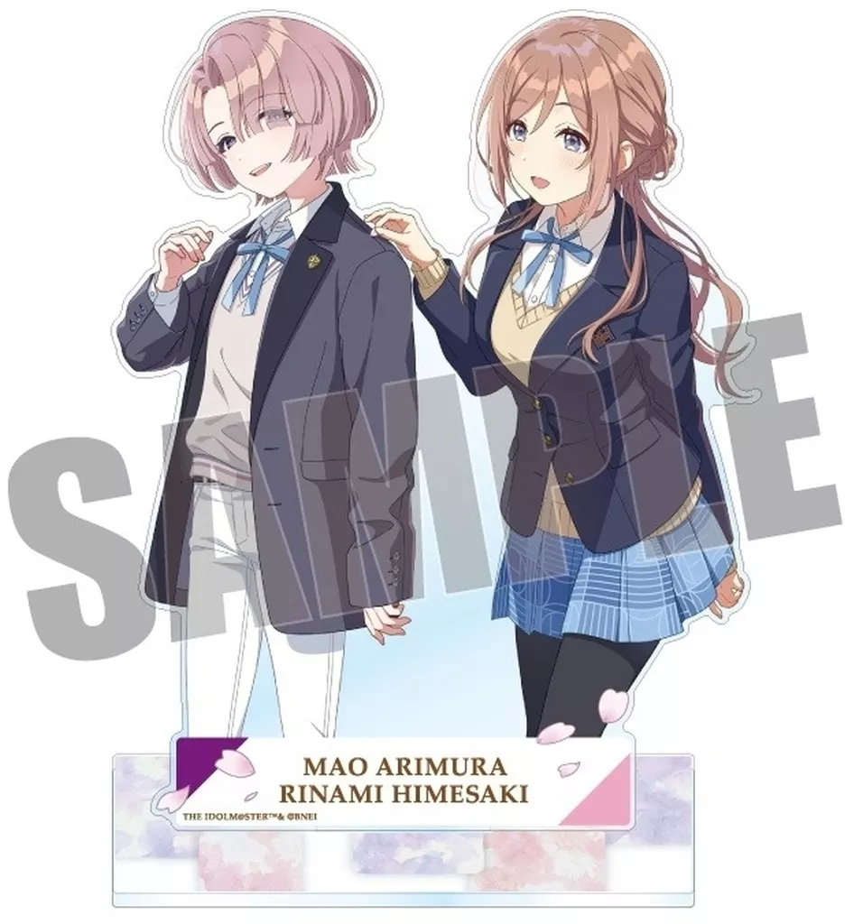 有村麻央＆姫崎莉波 ペアアクリルスタンドVol.1 「学園アイドルマスター」