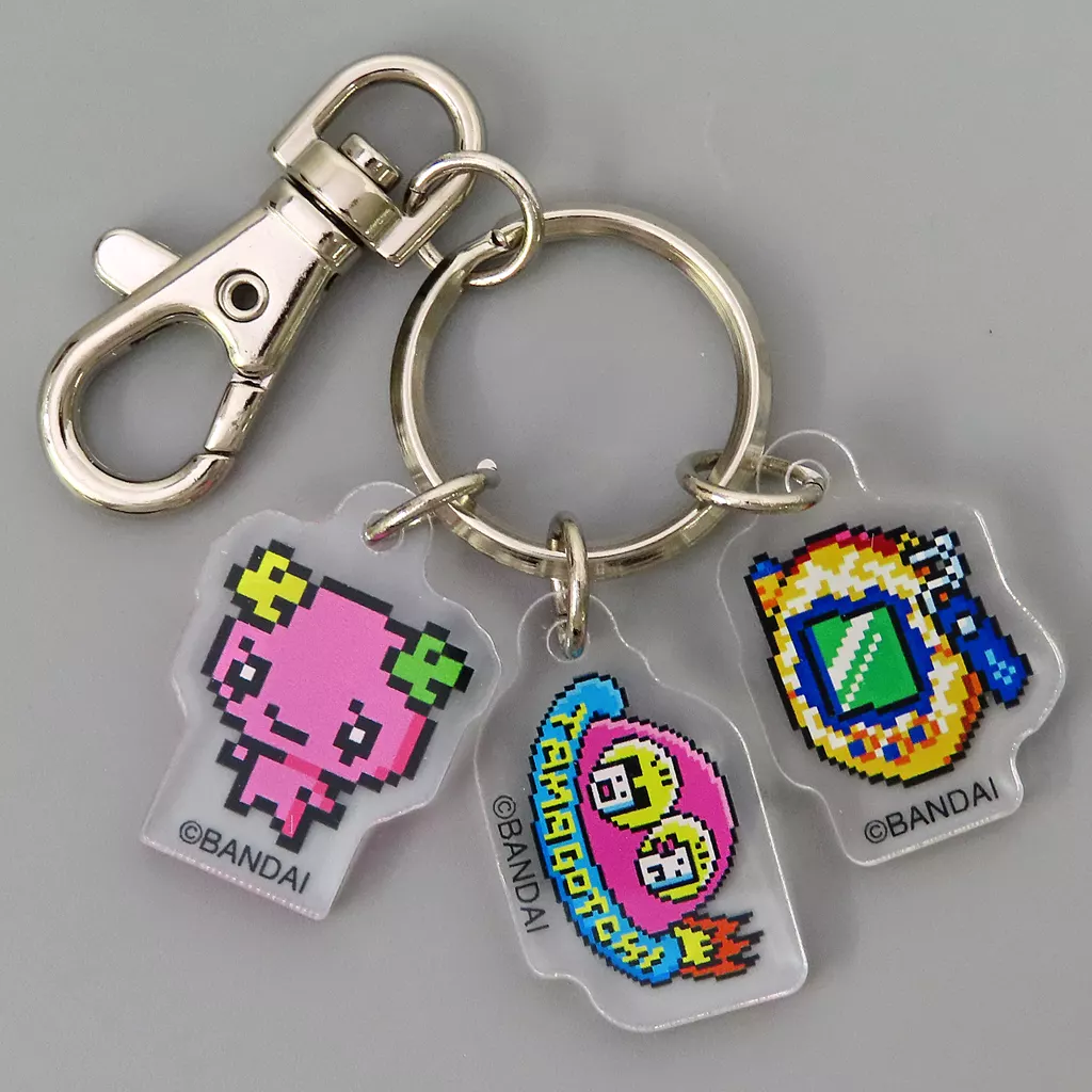 ふらわっち 3連アクリル 「祝28しゅーねん! たまごっちばーすでー!」