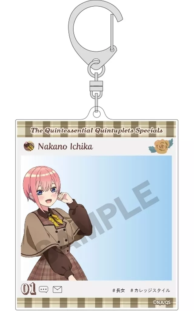 中野一花(カレッジスタイル) SNS風アクリル 「五等分の花嫁∽」