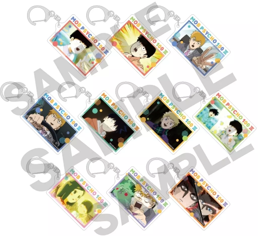 全10種セット 「モブサイコ100 III トレーディングアクリル」