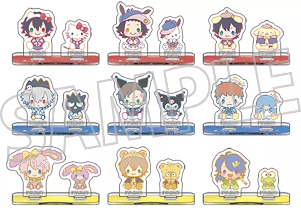 全9種セット 「ヒプノシスマイク-Division Rap Battle- SANRIO NAKAYOKU EDIT アクリルスタンドコレクション/A」