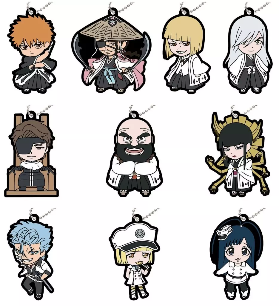 全10種セット 「BLEACH 千年血戦篇 カプセルラバーマスコット3」