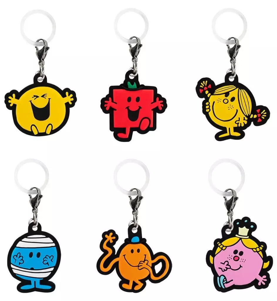 全6種セット 「MR.MEN LITTLE MISS ぷっくりめじるしアクセサリー」