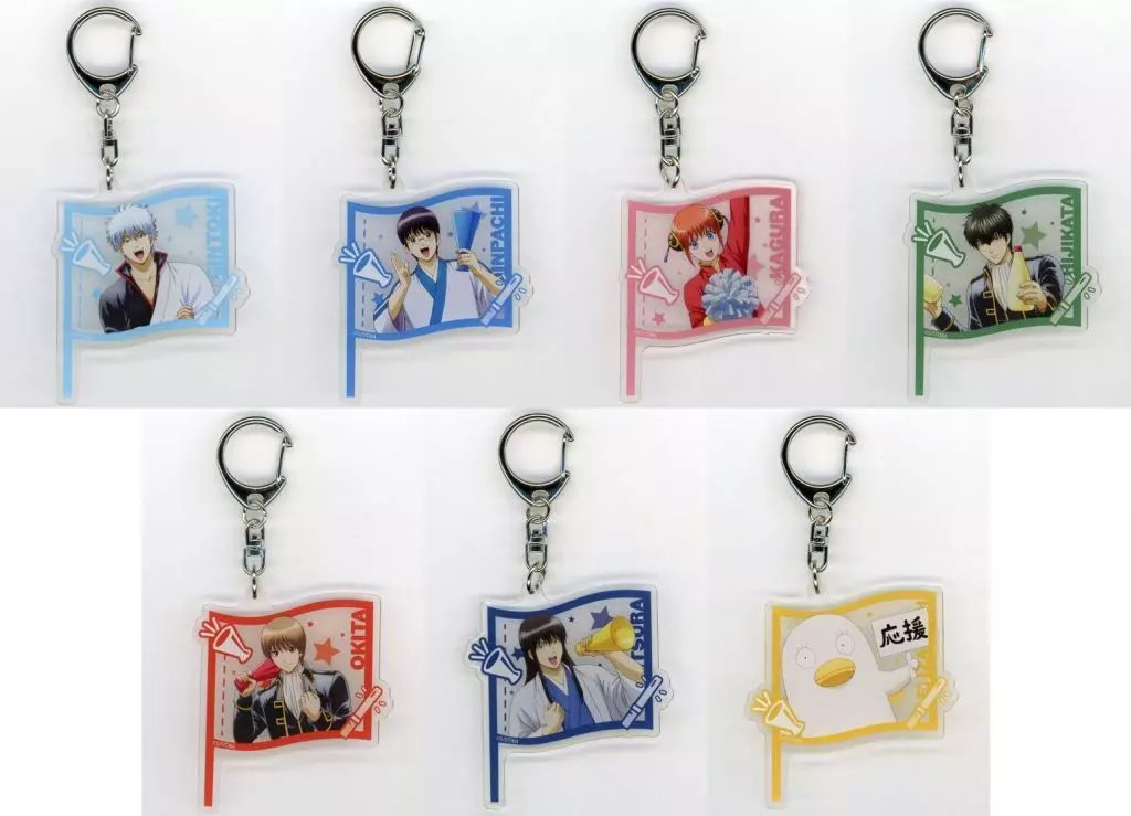 全7種セット 「銀魂×ローソンストア100 トレーディングアクリル」