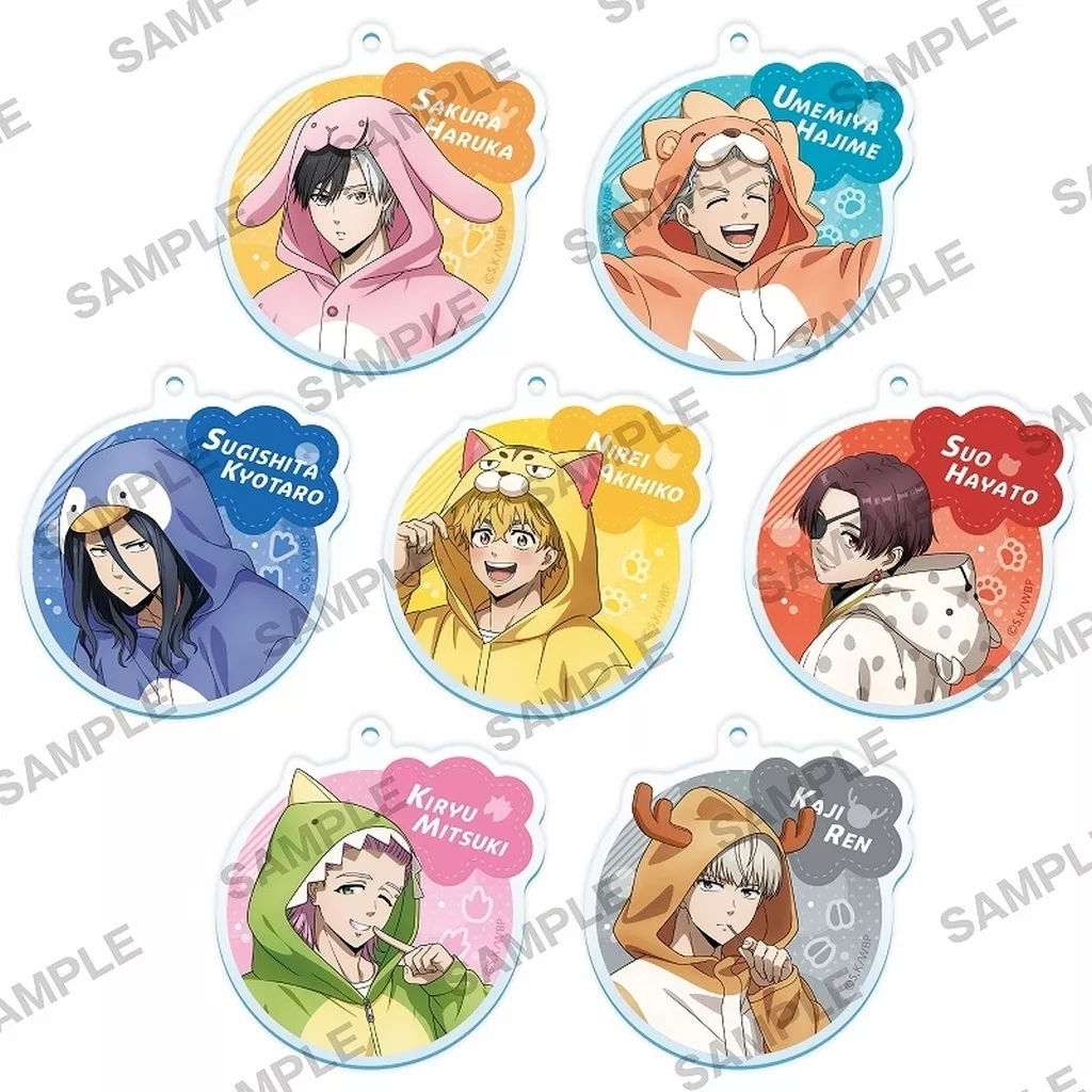全7種セット 「WIND BREAKER アクリル パジャマパーティーver.」