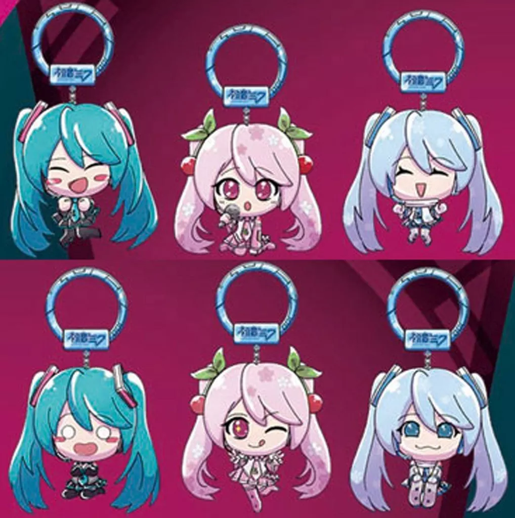 キーホルダー　ノーマル全6種セット 「VOCALOID 初音ミク バックパックハンガーズ シリーズ2」