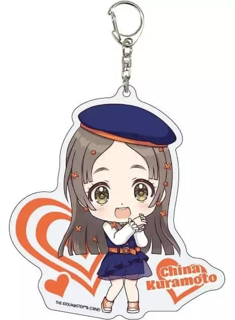 06.倉本千奈(シミラールック衣装ver.) ミニキャライラスト デカアクリル 「学園アイドルマスター」