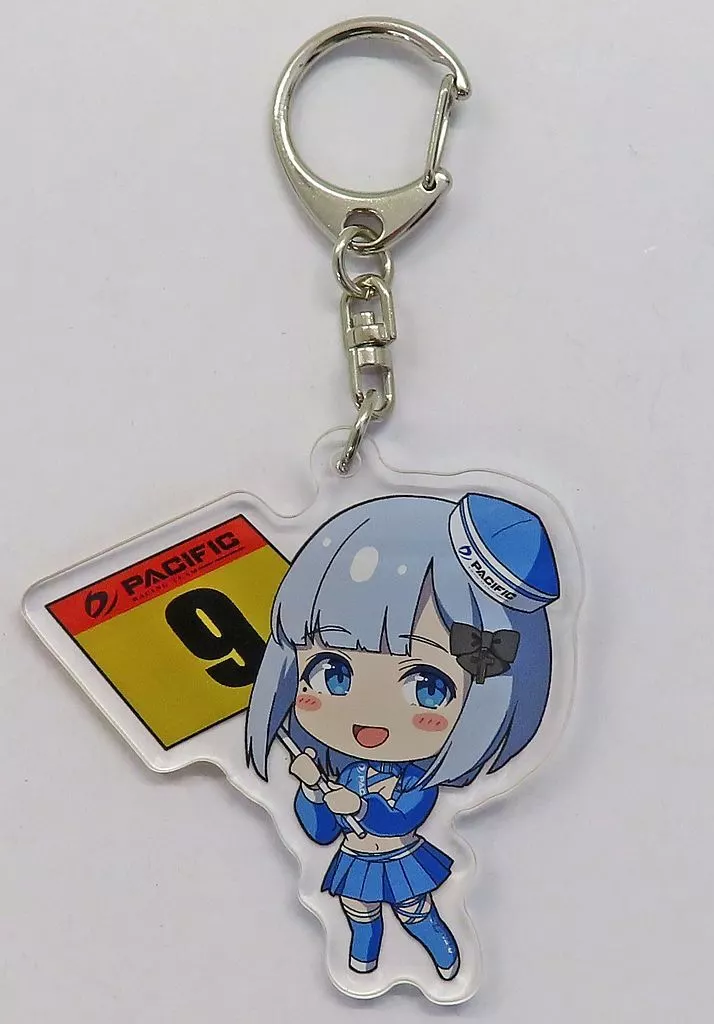 ぶいすぽっ！　花芽すみれ　アクリルキーホルダー　PACIFIC RACING 駿河屋 -<中古>花芽すみれ アクリルキーホルダー 「PACIFIC×バーチャル