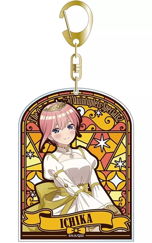 中野一花 「五等分の花嫁* ステンドグラス風トレーディングアクリル 深窓の令嬢ver.」
