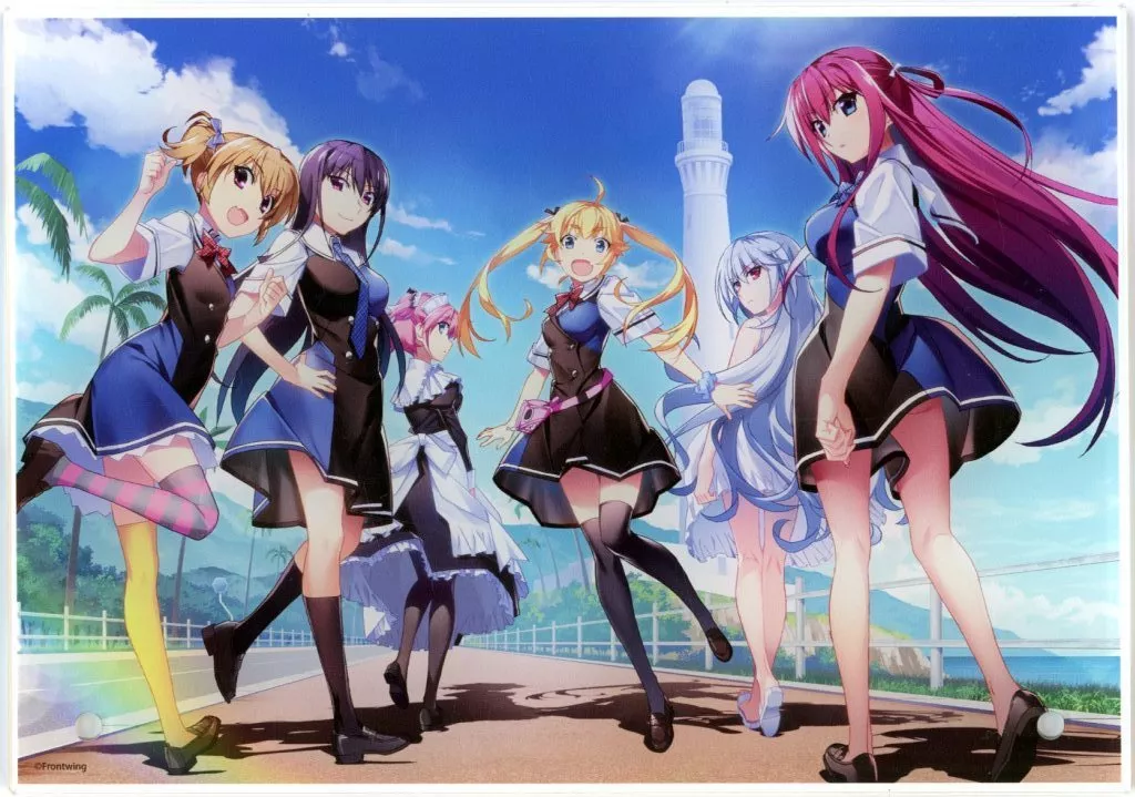  メインビジュアル 特製アクリルスタンド 「PCソフト グリザイア リマスタードボックス スタンダードエディション/抱き枕カバーエディション」 同梱特典