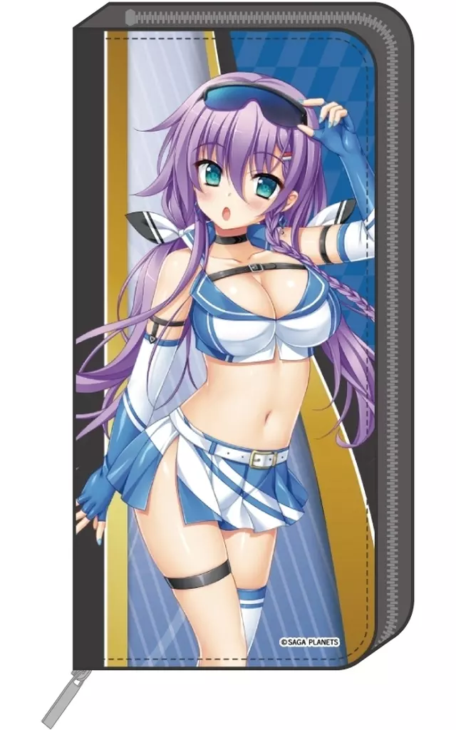 財布・パスケース　玖音彩乃 (RQver.) 描き下ろし ロングウォレット 「花咲ワークスプリング!」
