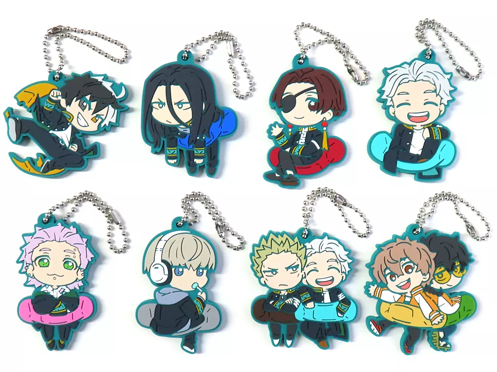 全8種セット 「WIND BREAKER キャラばんちょうこうラバーマスコット」