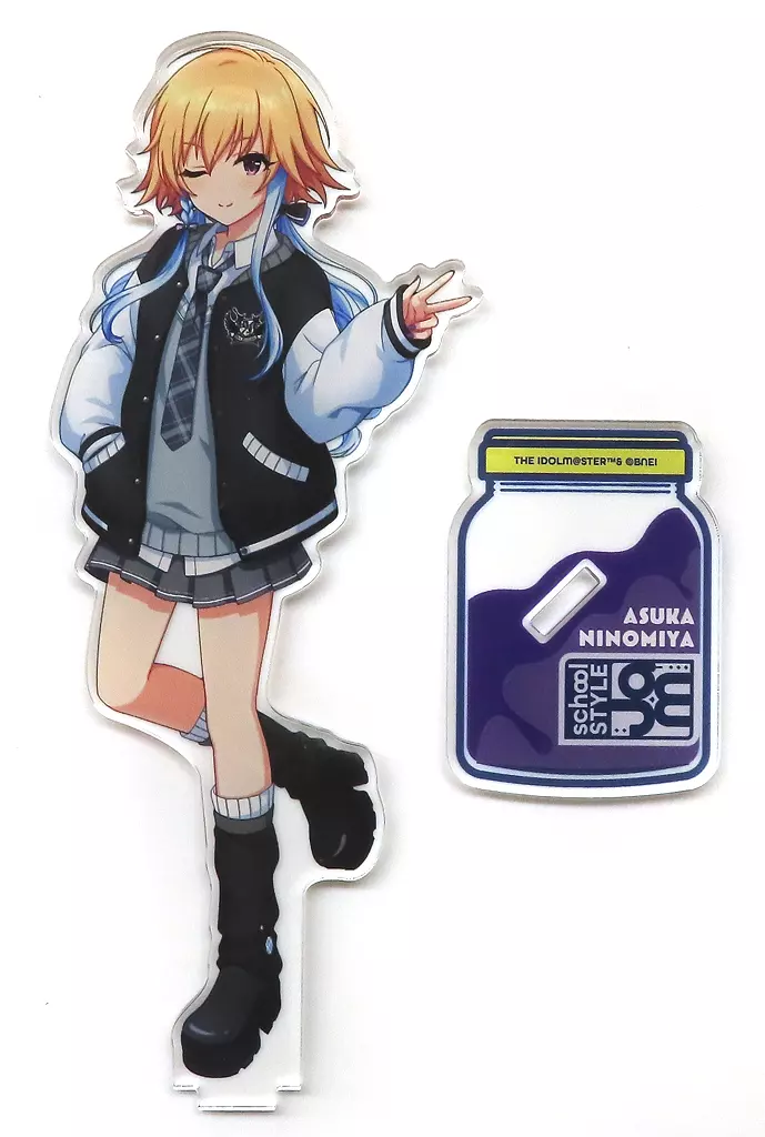 二宮飛鳥 描き下ろしアクリルスタンド 「アイドルマスター シンデレラガールズ 『AFTERSCHOOL STYLEJAM』 POP UP SHOP in SHIBUYA TSUTAYA」_image