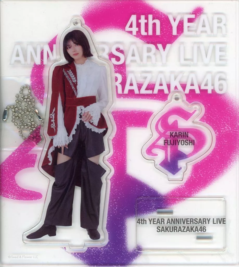 藤吉夏鈴(櫻坂46) アクリルスタンド(4th ARENA TOUR IN 東京ドーム オープニング衣装) 「4th YEAR ANNIVERSARY LIVE」