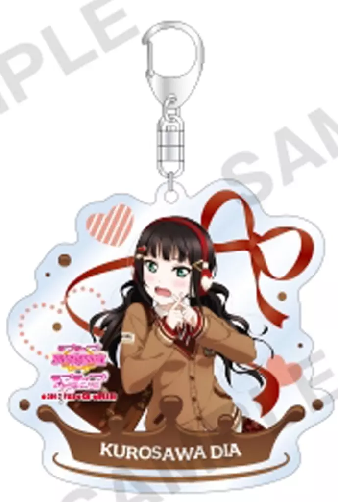 黒澤ダイヤ 「ラブライブ!スクールアイドルフェスティバル トレーディングアクリル Aqours バレンタイン編Part2 ver.」