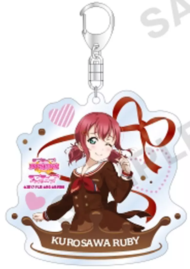 黒澤ルビィ 「ラブライブ!スクールアイドルフェスティバル トレーディングアクリル Aqours バレンタイン編Part2 ver.」