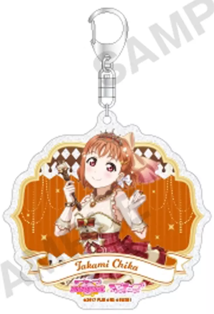 高海千歌 「ラブライブ!スクールアイドルフェスティバル トレーディングきらりんアクリル Aqours バレンタイン編Part2 ver.」