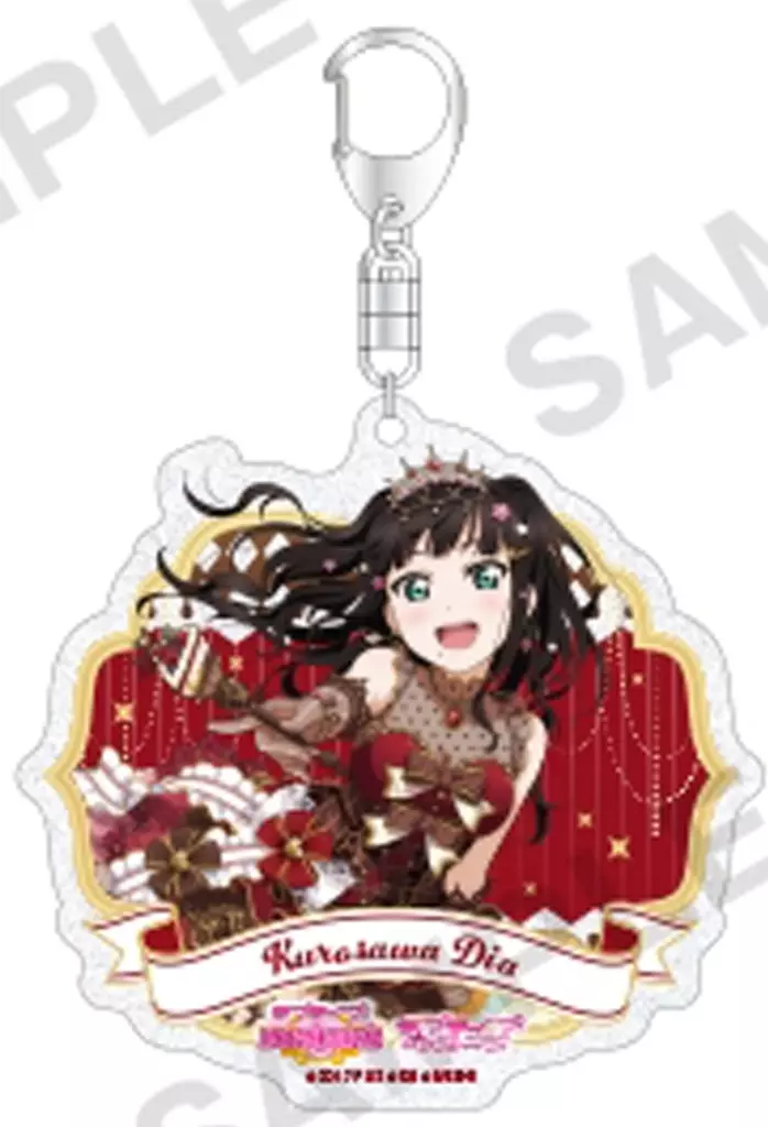 黒澤ダイヤ 「ラブライブ!スクールアイドルフェスティバル トレーディングきらりんアクリル Aqours バレンタイン編Part2 ver.」