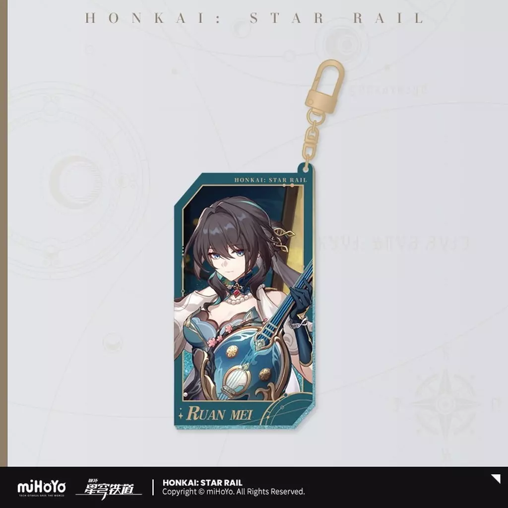 ルアン・メェイ 群星邀約シリーズ アクリル流砂キーホルダー 「崩壊：スターレイル」