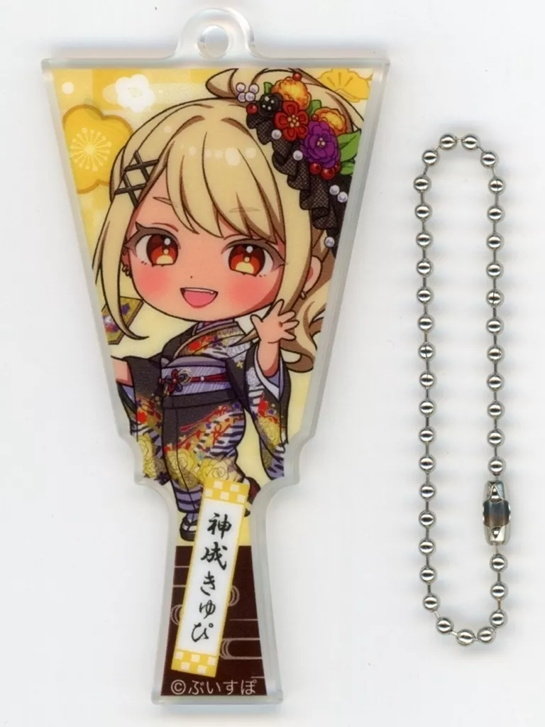 神成きゅぴ ミニキャラ羽子板アクリル 「バーチャルYouTuber ぶいすぽっ! 年末カウントダウン2024」