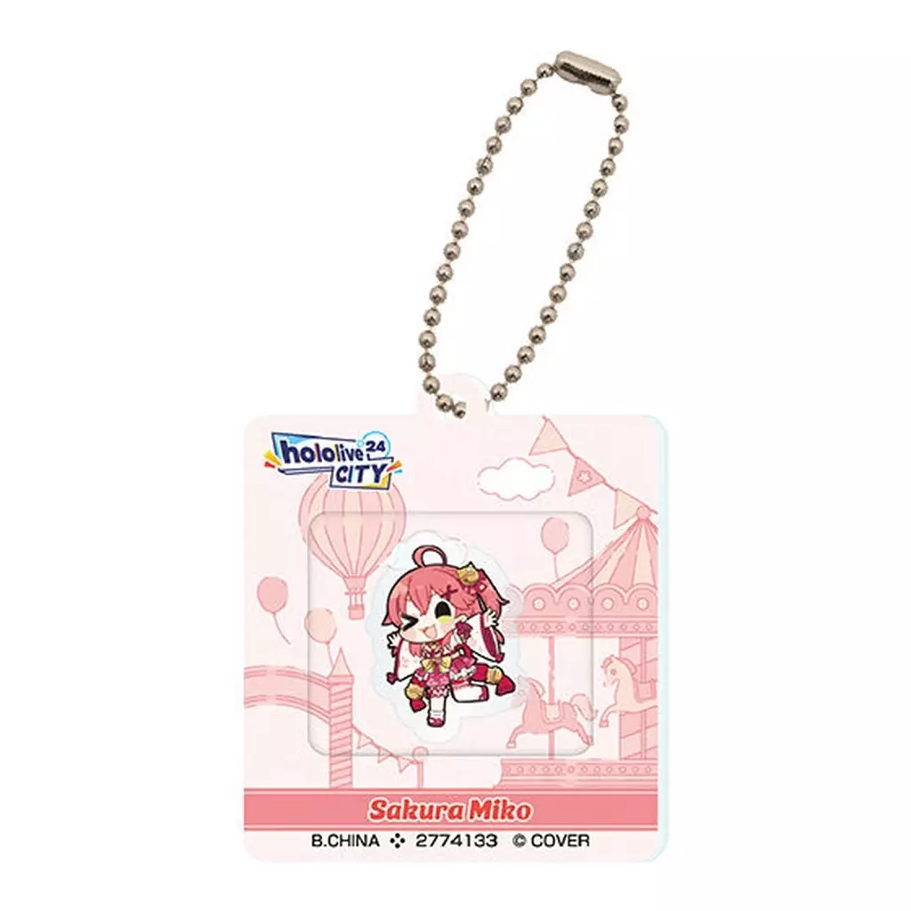 さくらみこ 「hololive CITY’24 アクリルウィンドウチャーム01」
